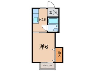 メゾンウッドの物件間取画像